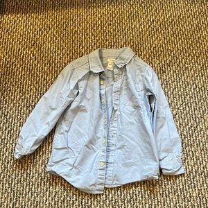 Carter's Boy's Long Sleeve Button Down Size 7